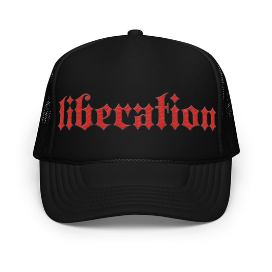 liberation trucker hat